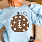 Pumpkin Football DTF Transfer