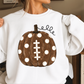 Pumpkin Football DTF Transfer
