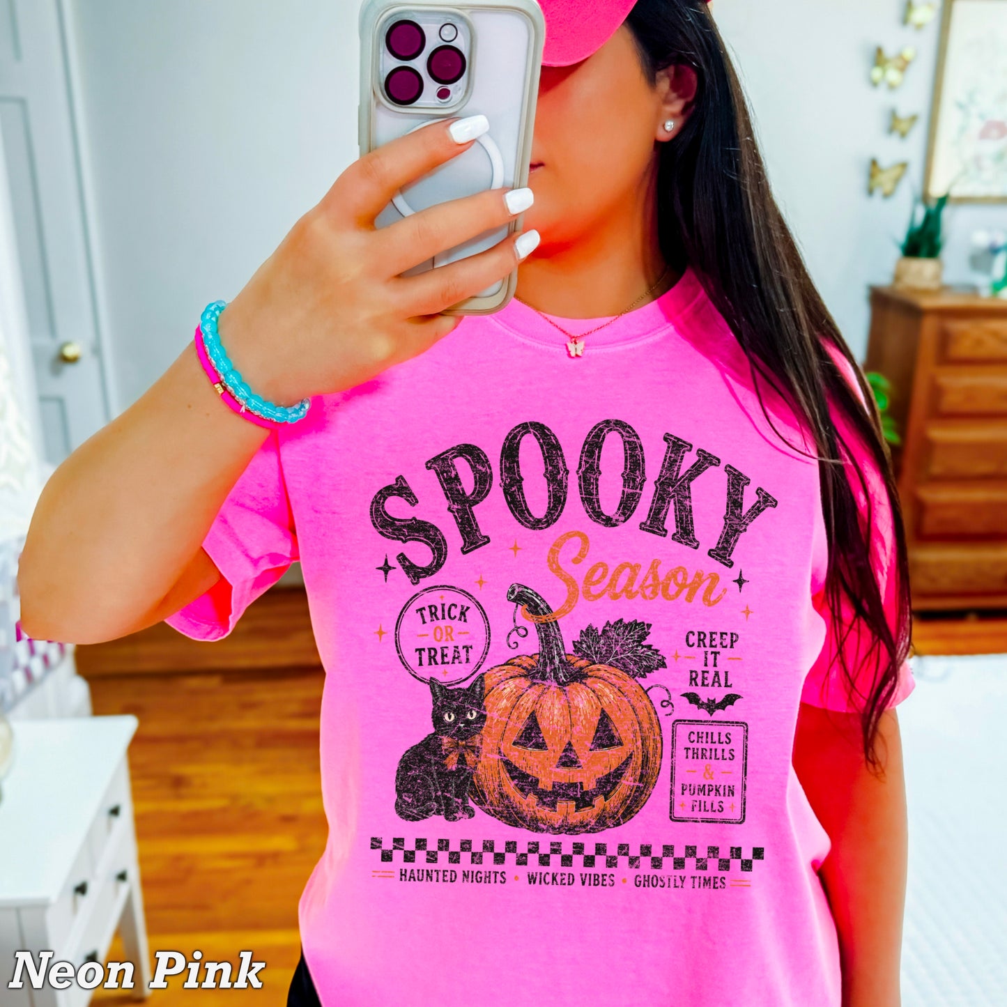 Spooky Season Halloween Comfort Color Graphic Tee
