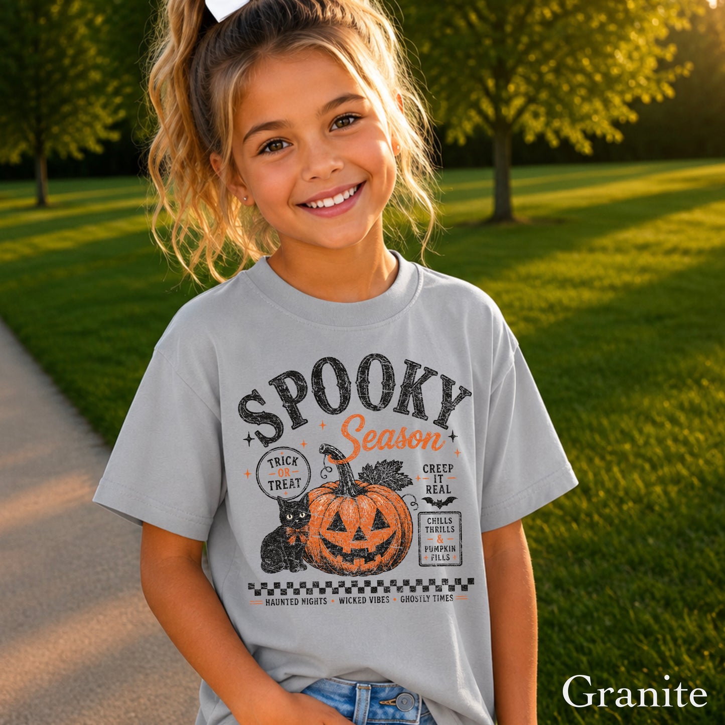 Spooky Season Youth Comfort Color T-Shirt