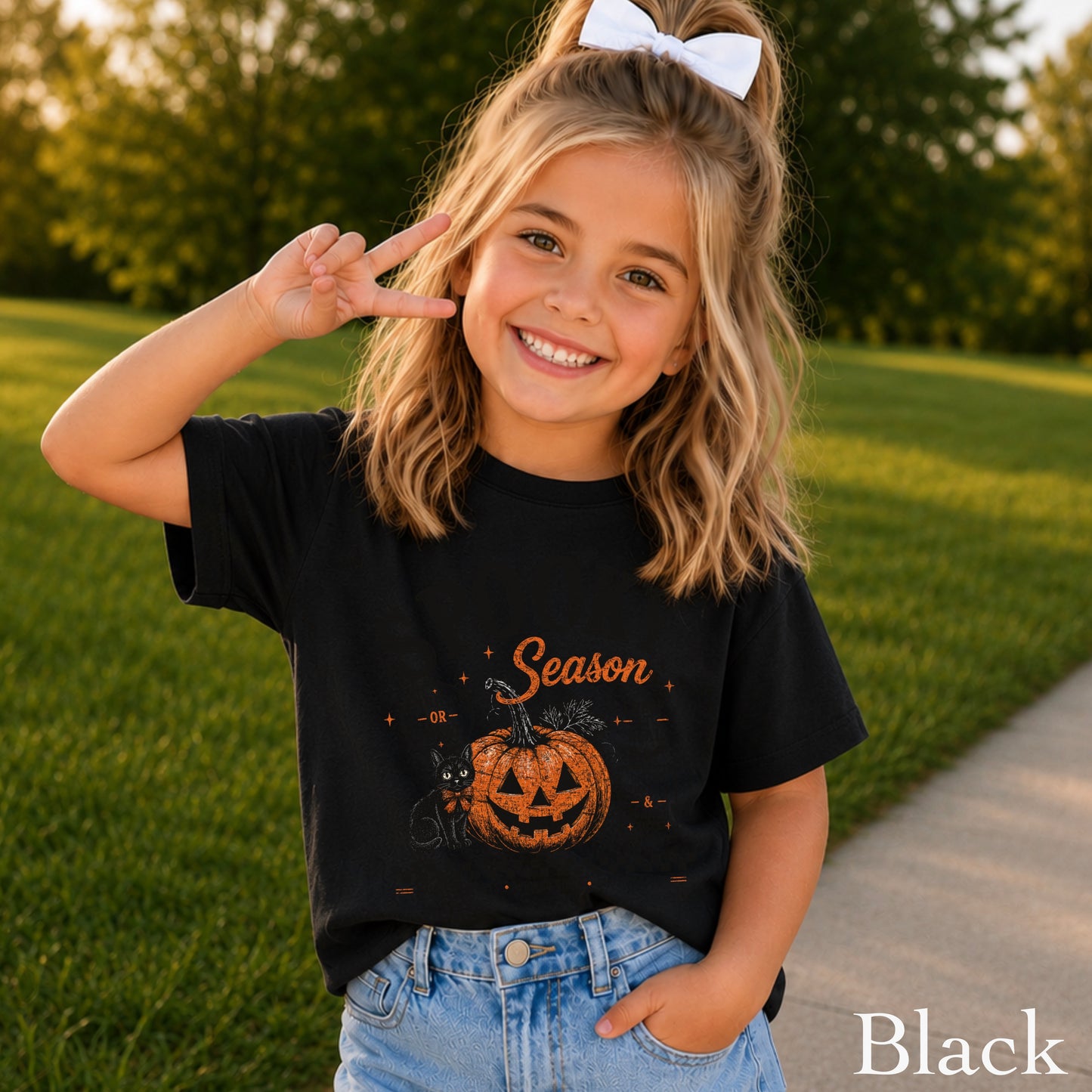 Spooky Season Youth Comfort Color T-Shirt