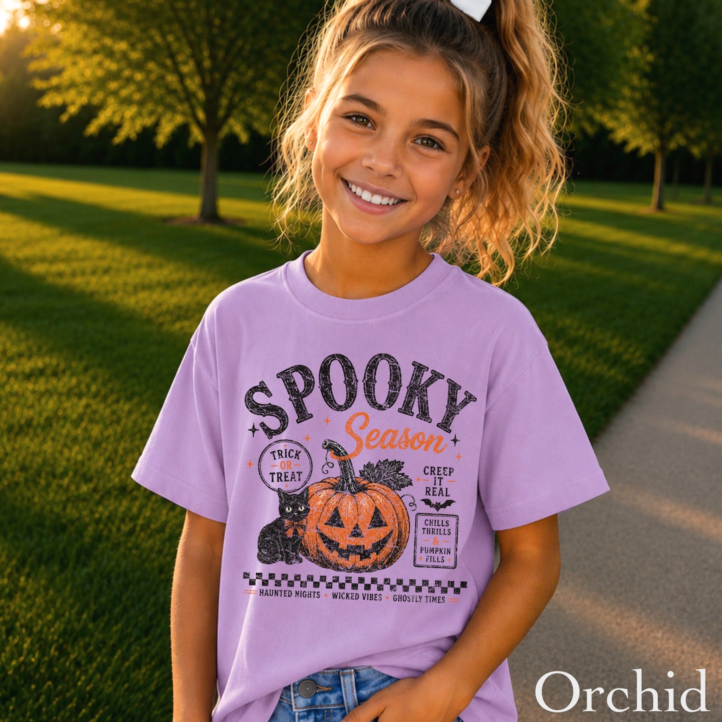 Spooky Season Youth Comfort Color T-Shirt