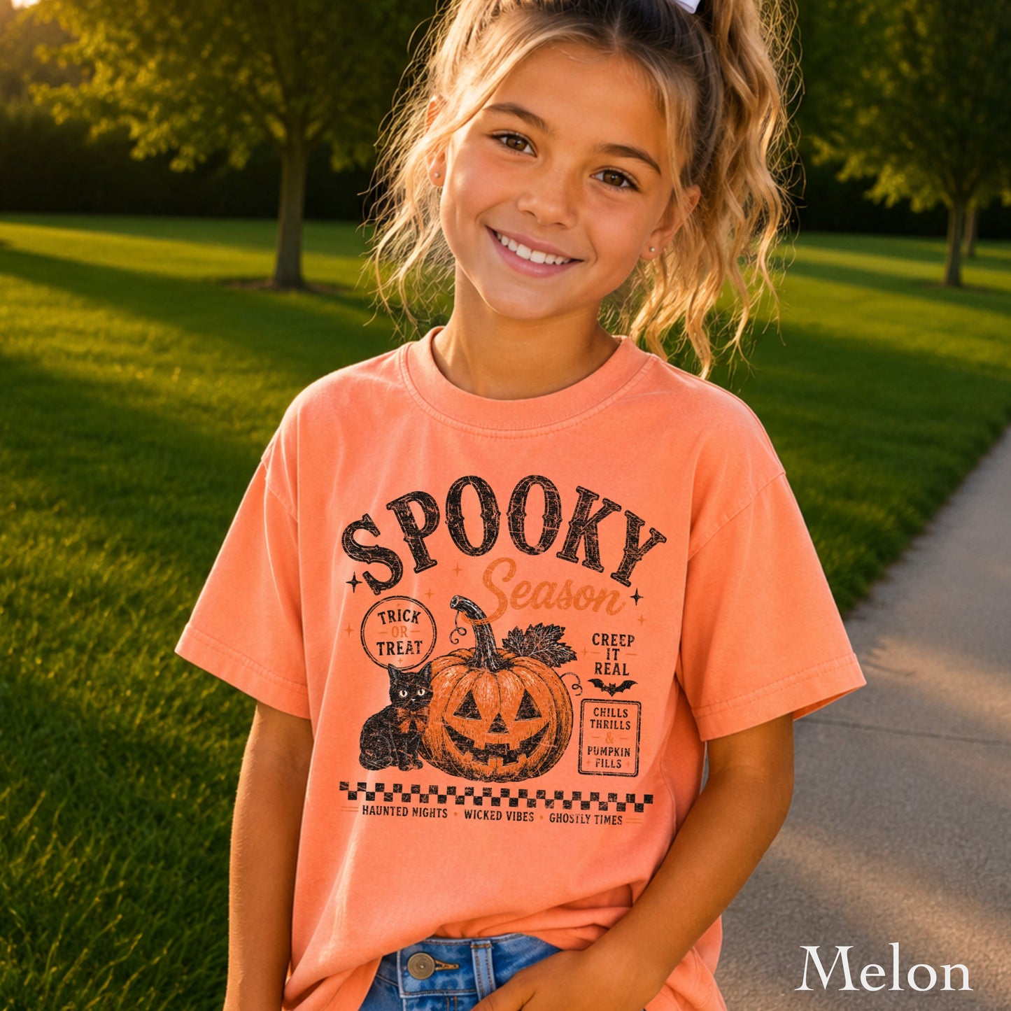 Spooky Season Youth Comfort Color T-Shirt