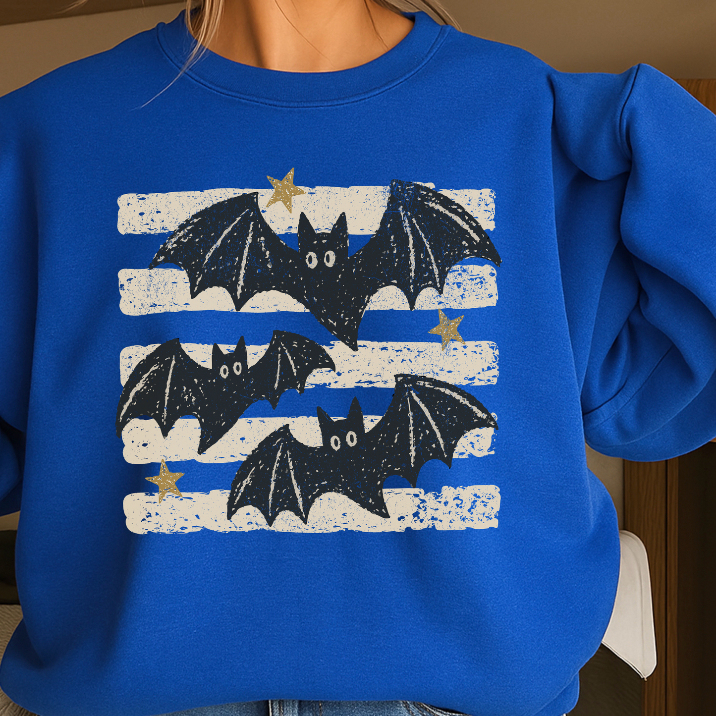 Halloween Bats Crewneck Sweatshirt