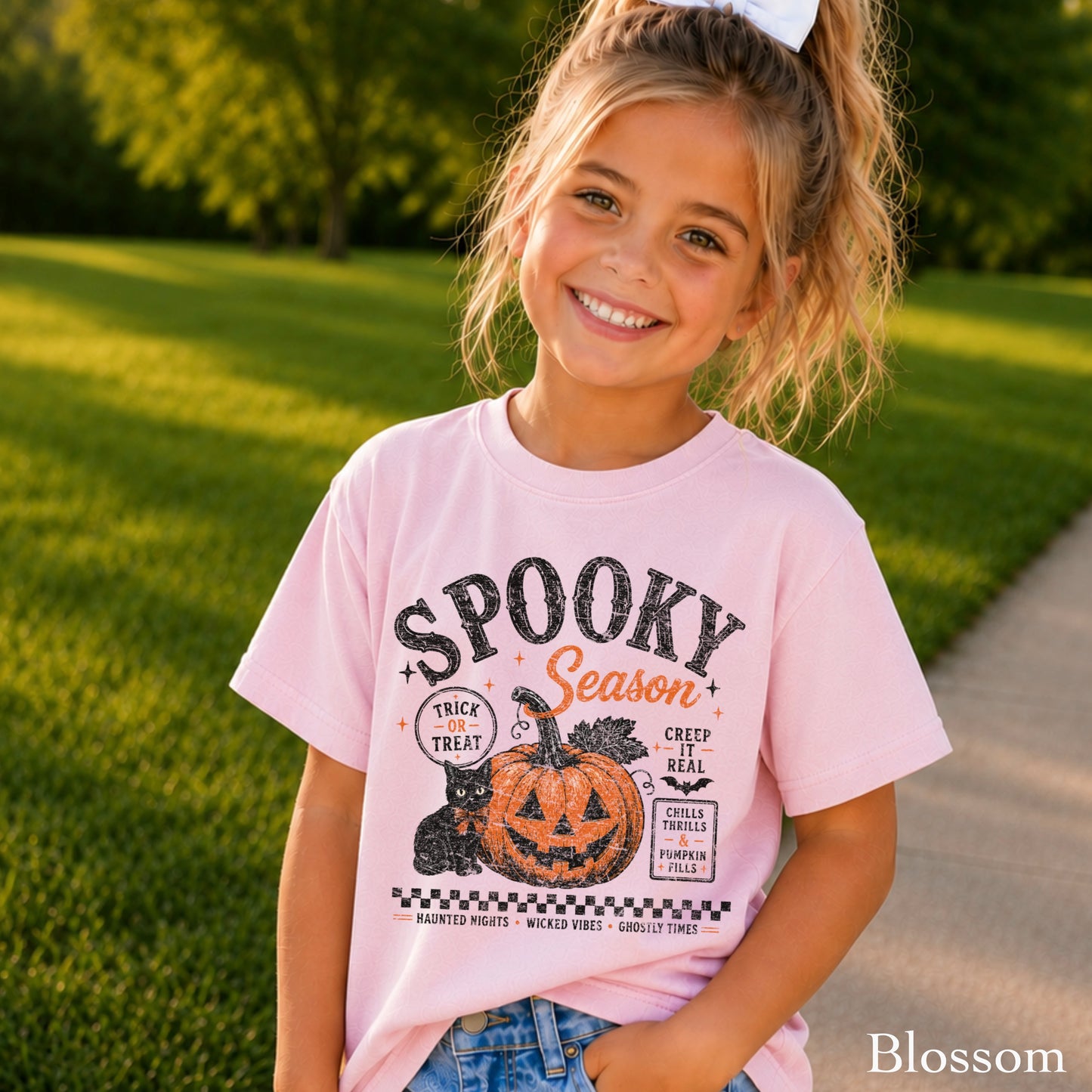 Spooky Season Youth Comfort Color T-Shirt