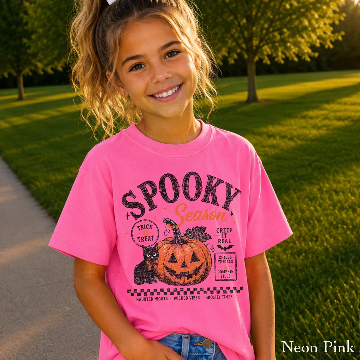 Spooky Season Youth Comfort Color T-Shirt