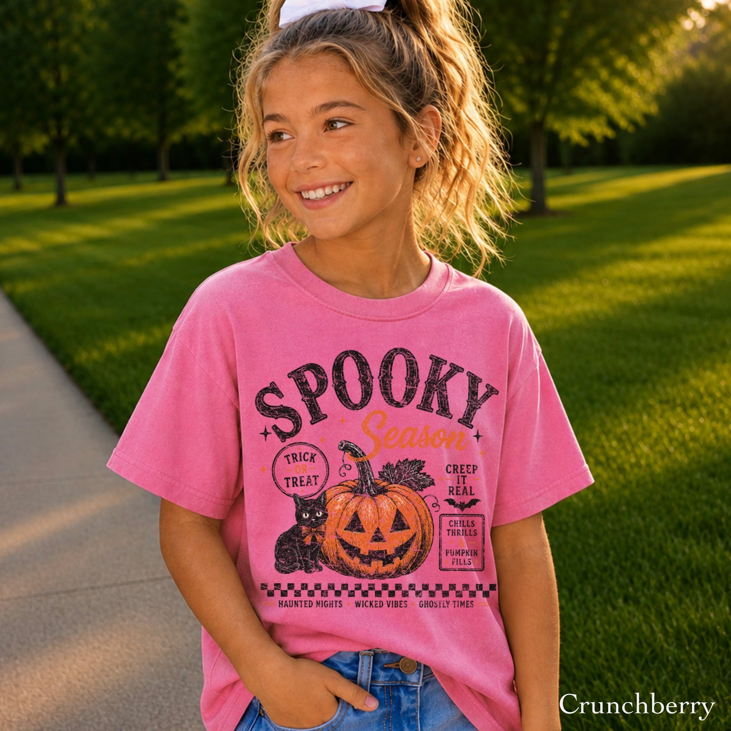 Spooky Season Youth Comfort Color T-Shirt