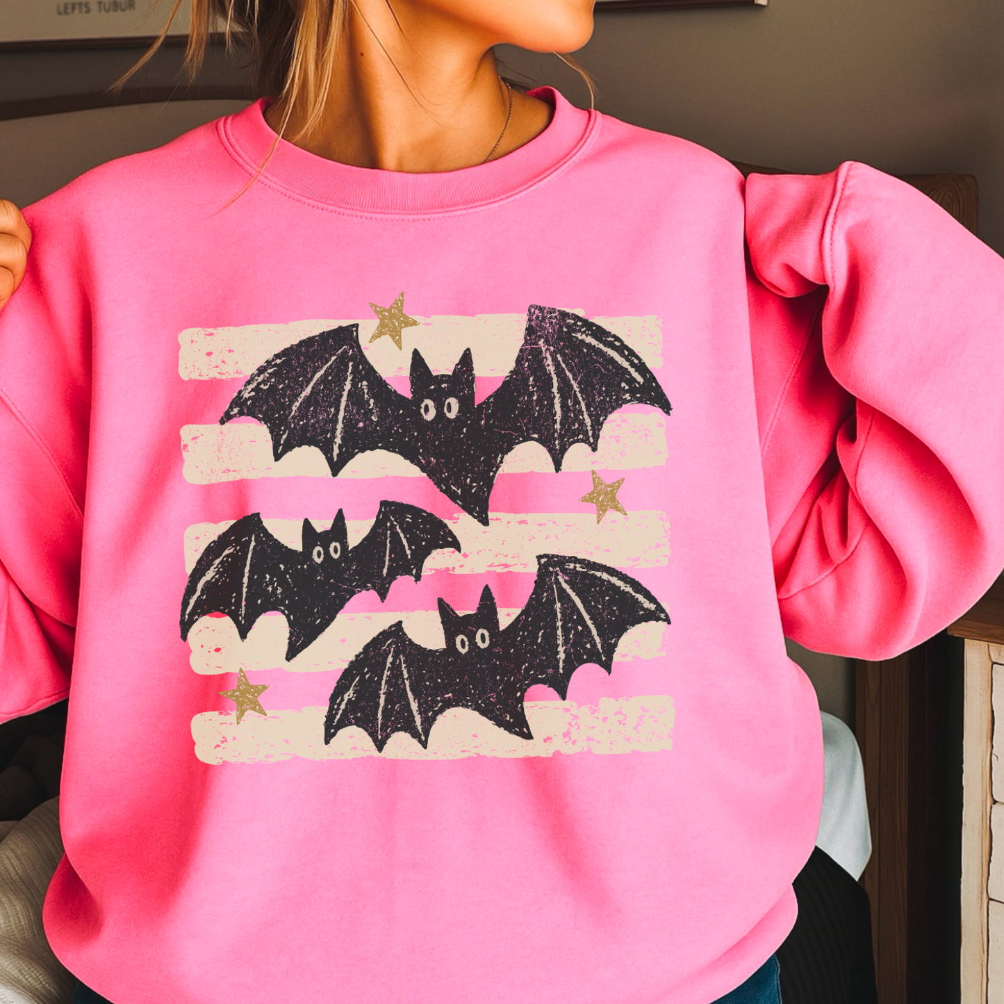 Halloween Bats Crewneck Sweatshirt