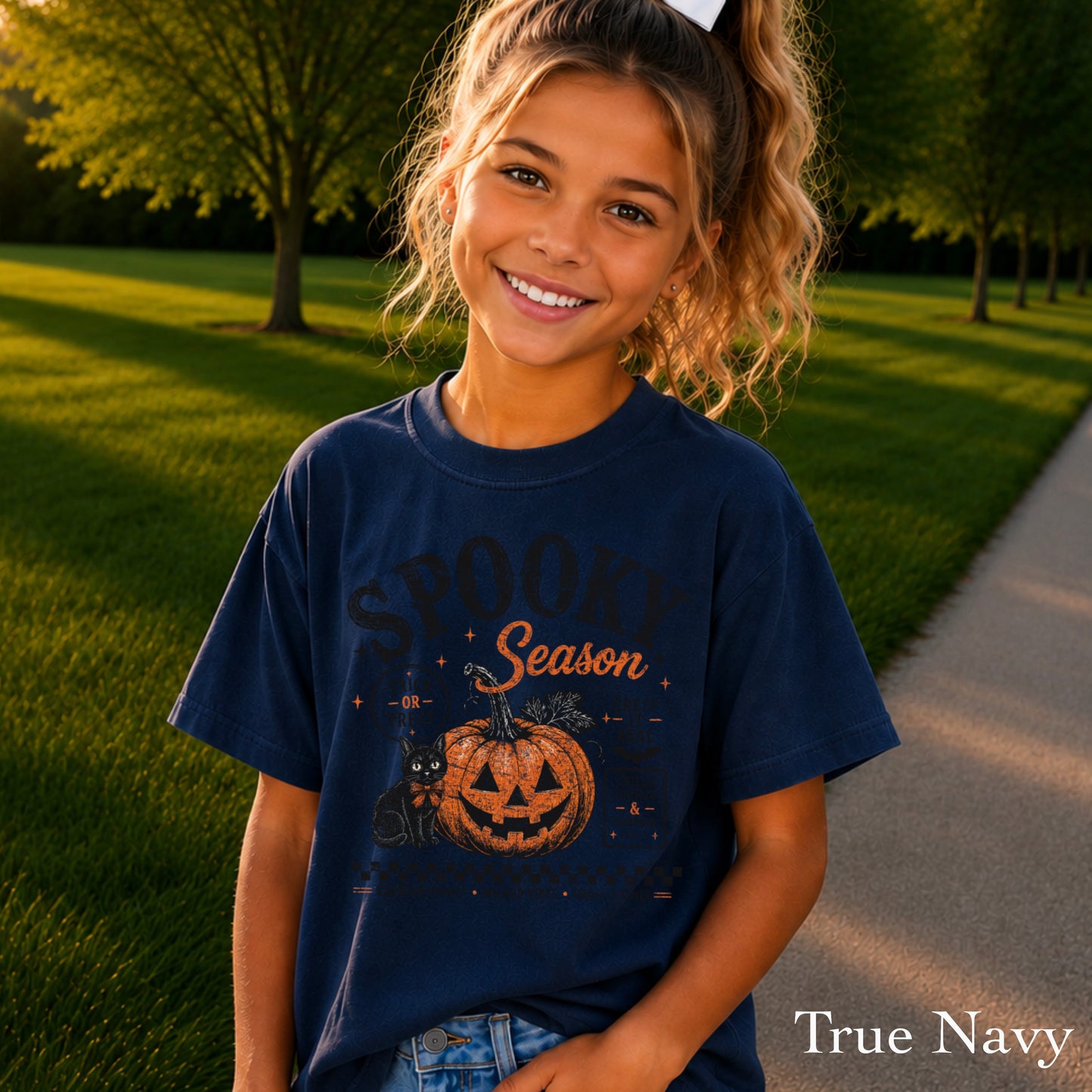 Spooky Season Youth Comfort Color T-Shirt