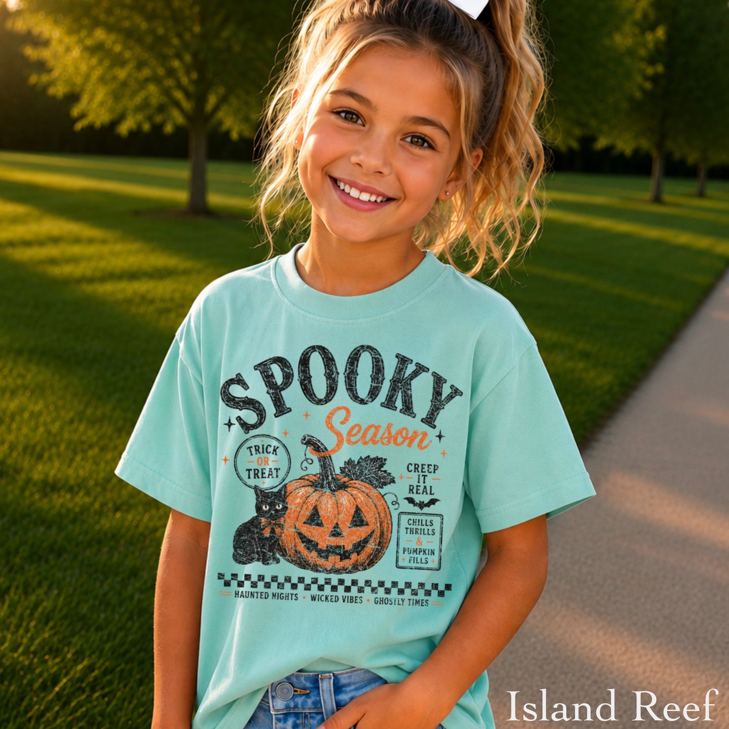 Spooky Season Youth Comfort Color T-Shirt