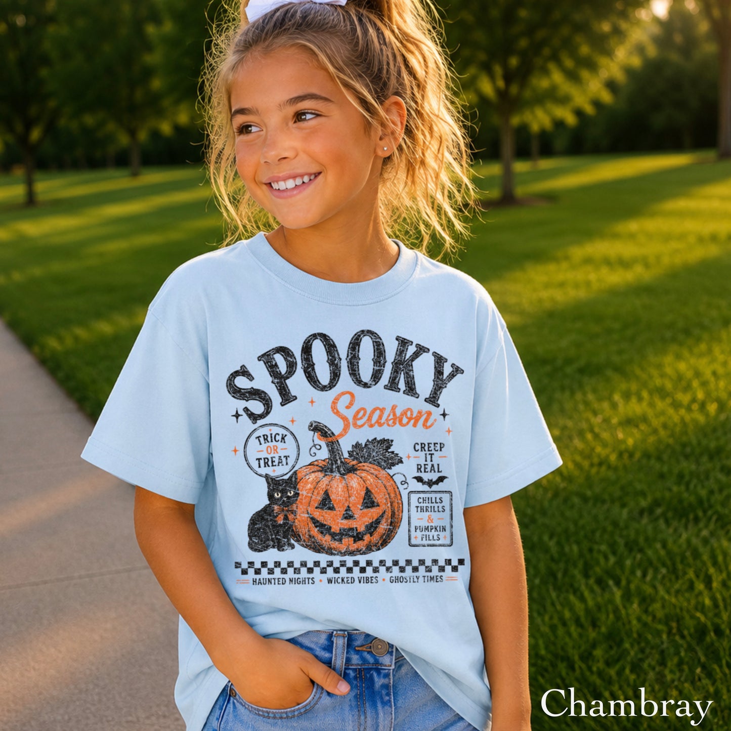 Spooky Season Youth Comfort Color T-Shirt