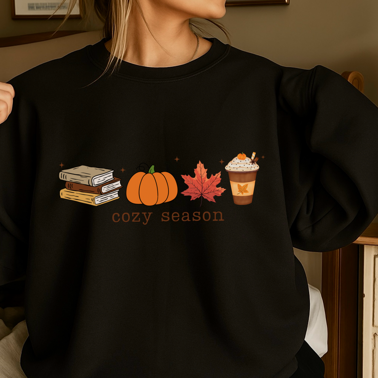 Cozy Season Fall Crewneck Sweatshirt