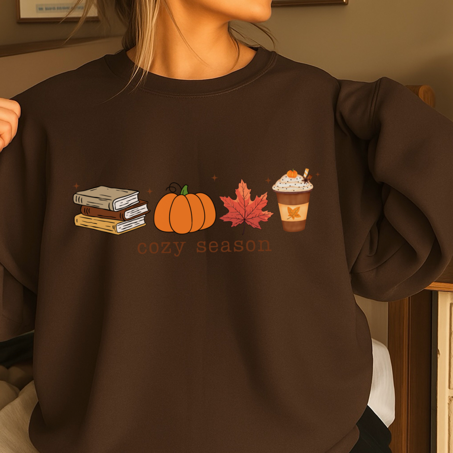 Cozy Season Fall Crewneck Sweatshirt