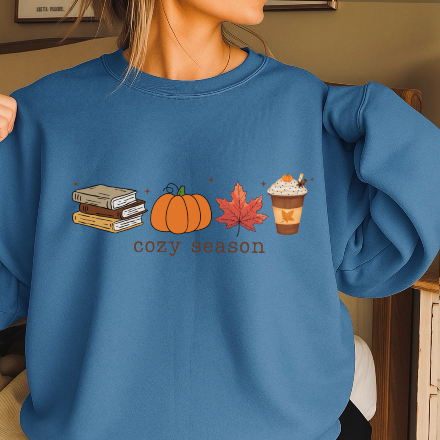 Cozy Season Fall Crewneck Sweatshirt
