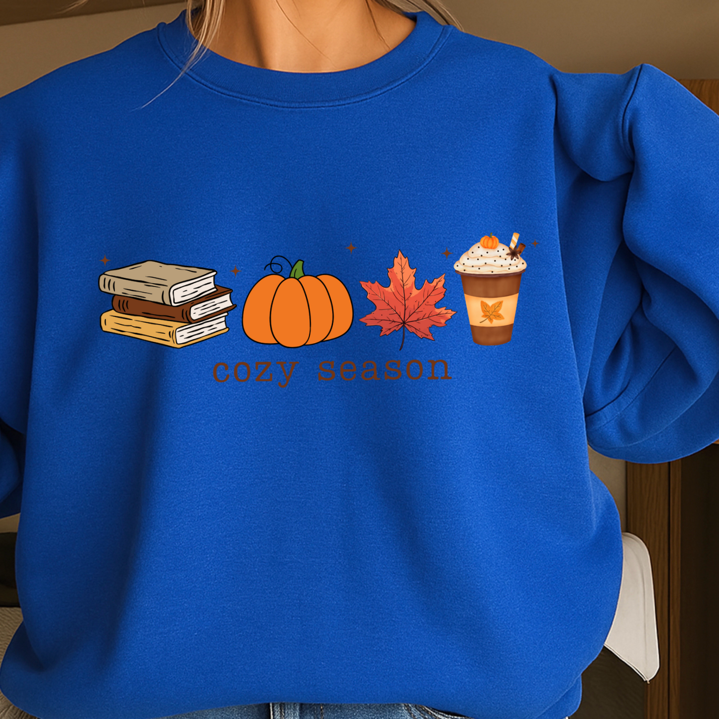 Cozy Season Fall Crewneck Sweatshirt
