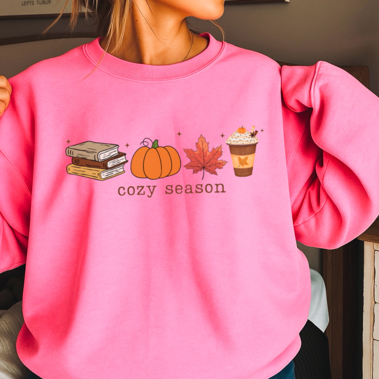 Cozy Season Fall Crewneck Sweatshirt