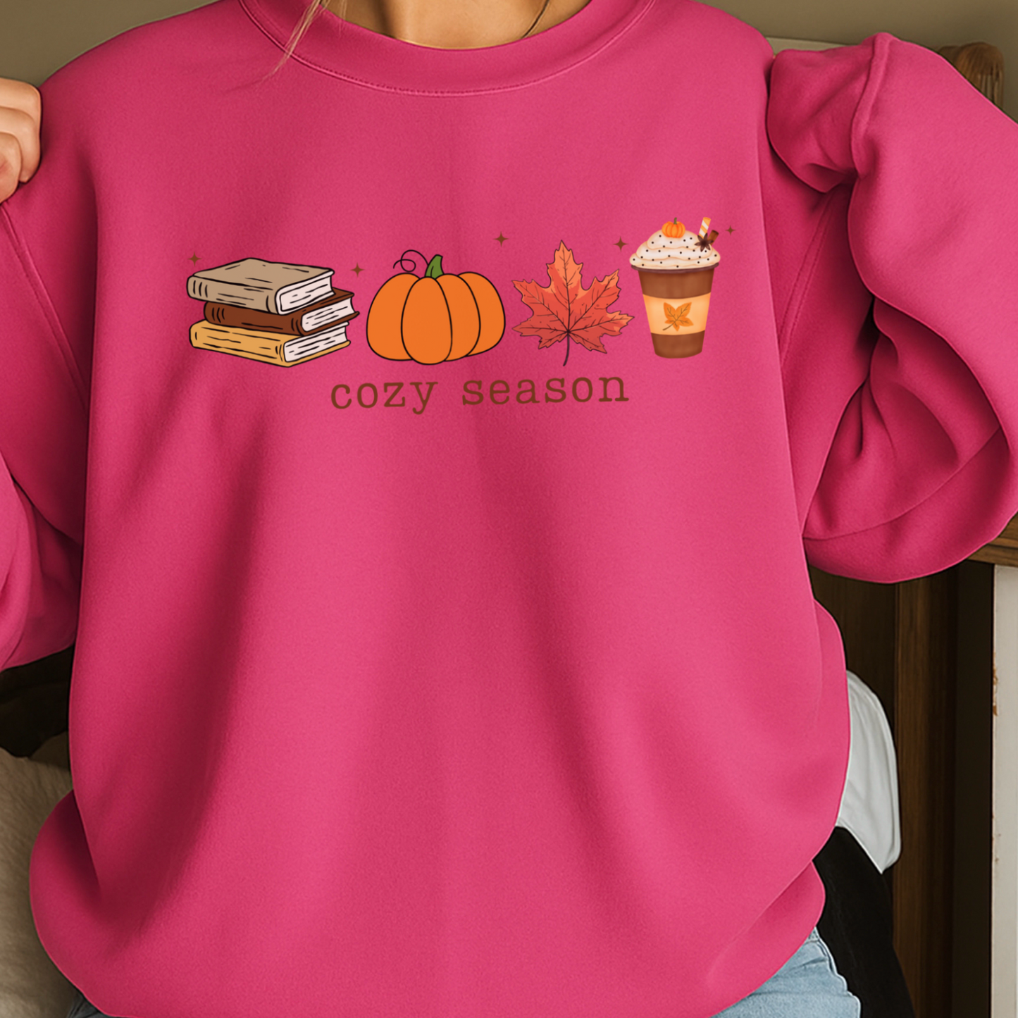 Cozy Season Fall Crewneck Sweatshirt