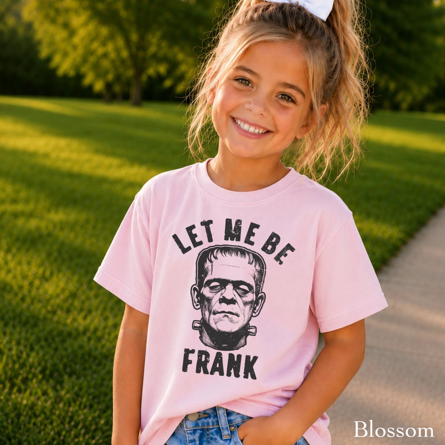 Let Me Be Frank Youth Comfort Color T-Shirt
