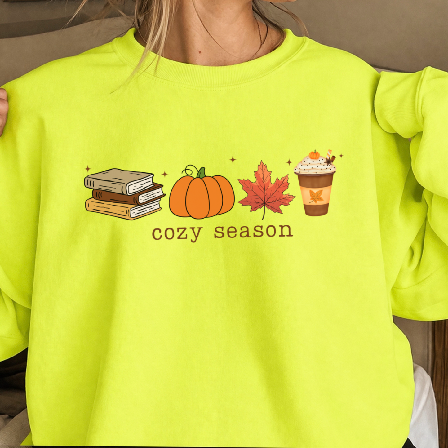 Cozy Season Fall Crewneck Sweatshirt