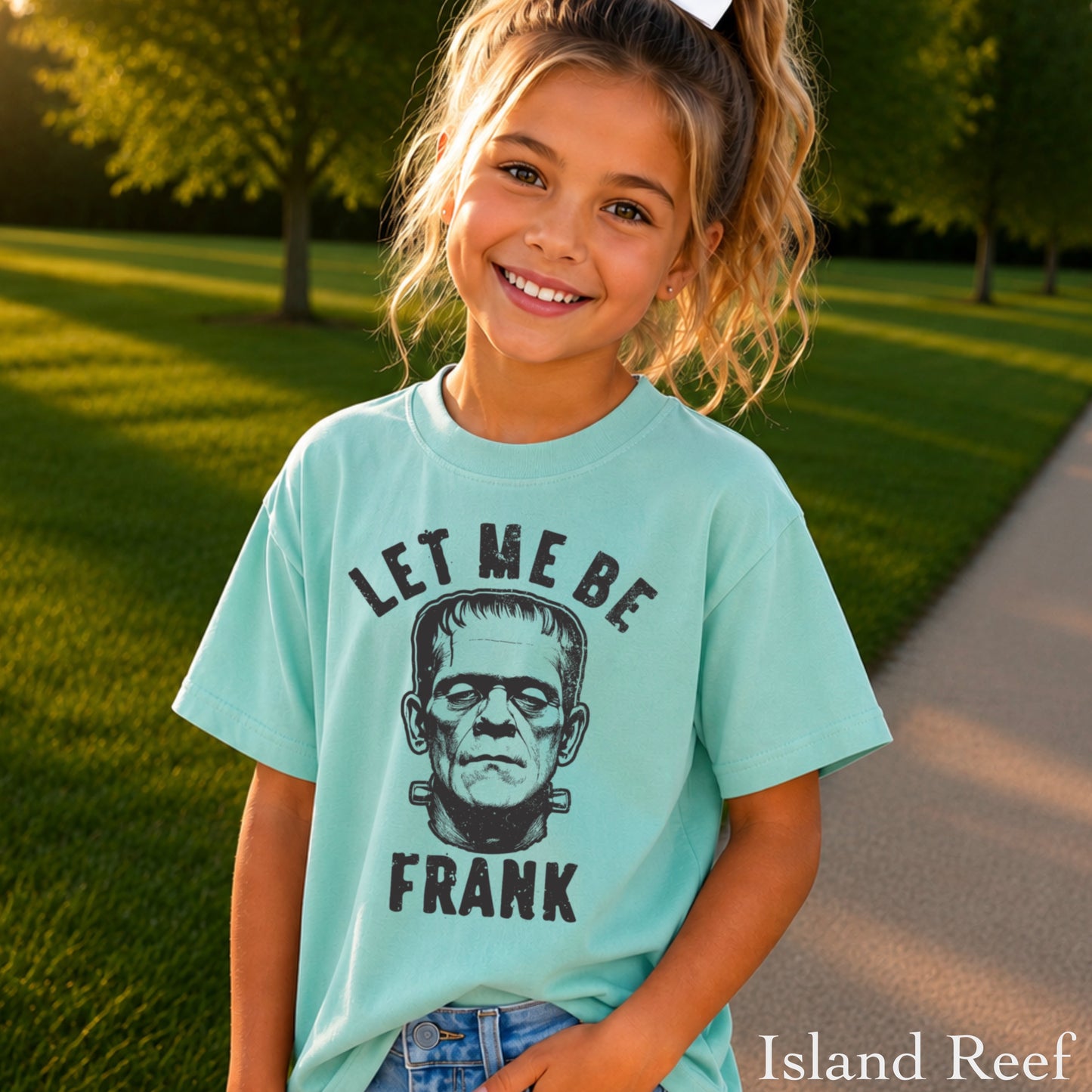 Let Me Be Frank Youth Comfort Color T-Shirt