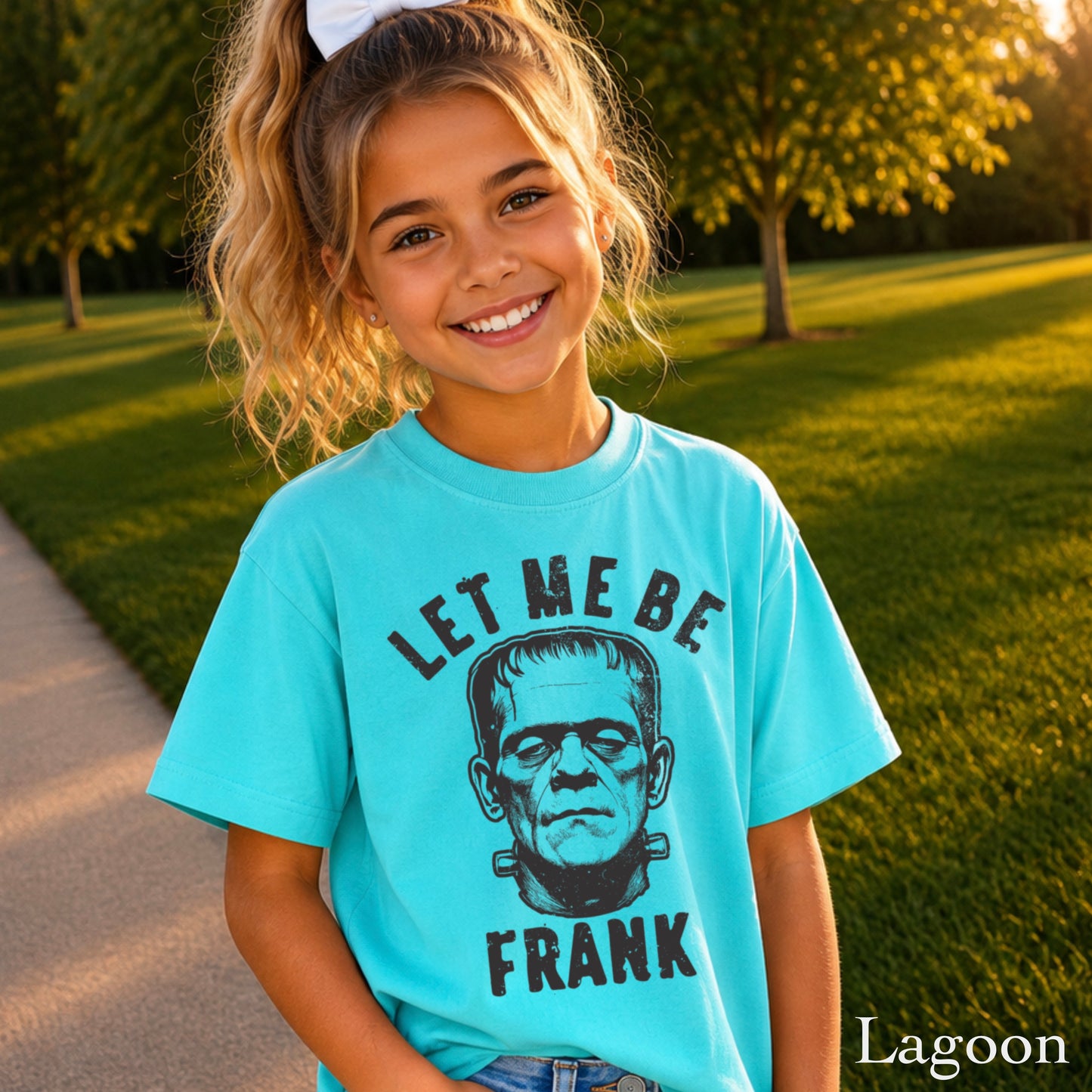 Let Me Be Frank Youth Comfort Color T-Shirt