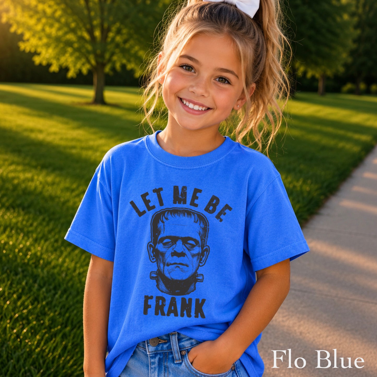 Let Me Be Frank Youth Comfort Color T-Shirt