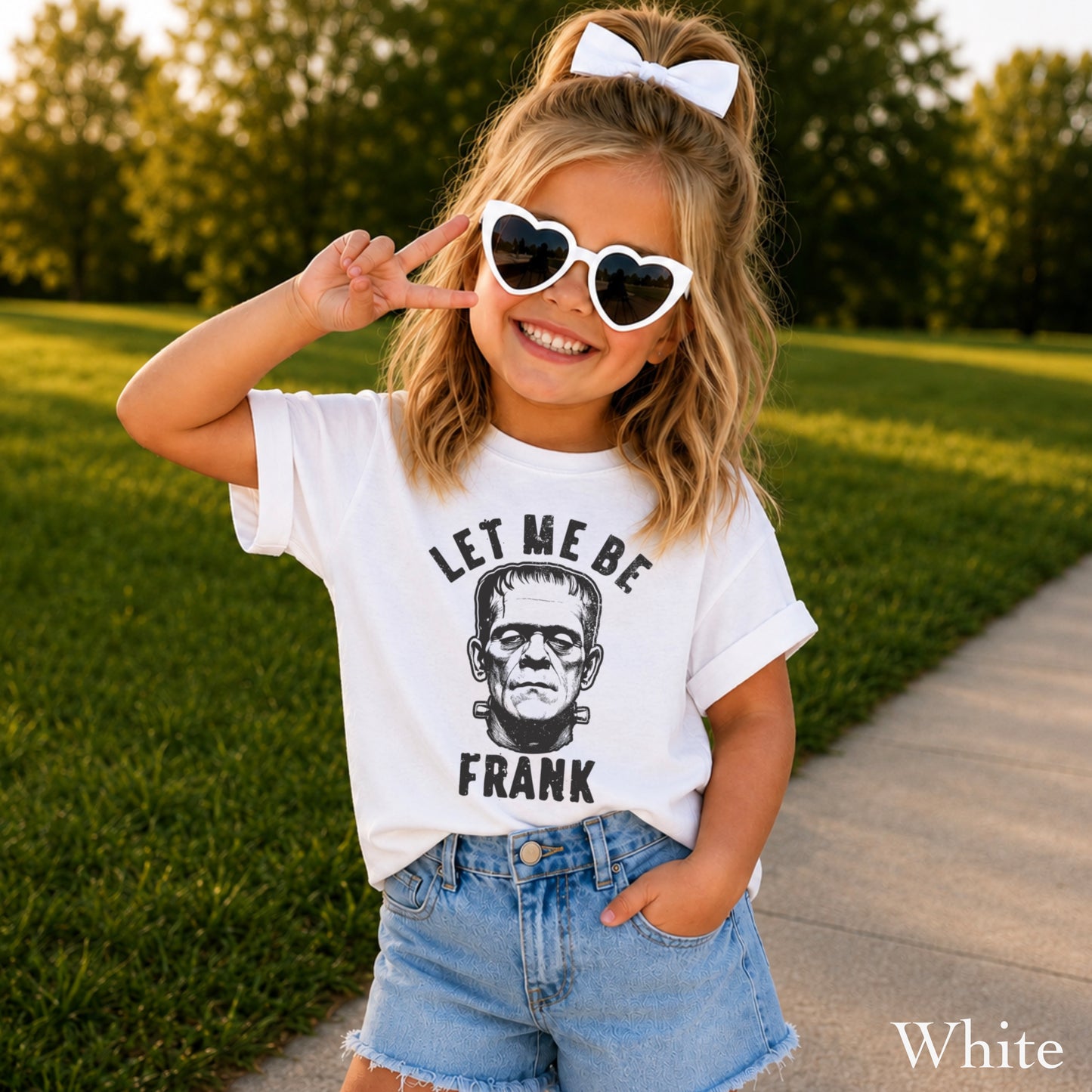 Let Me Be Frank Youth Comfort Color T-Shirt