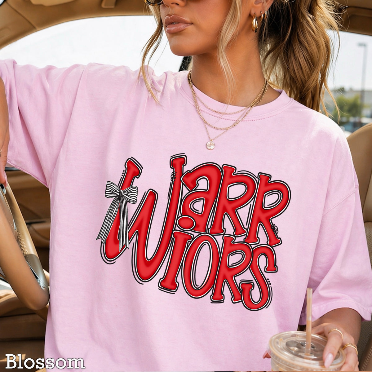 Warriors Comfort Color Graphic Tee
