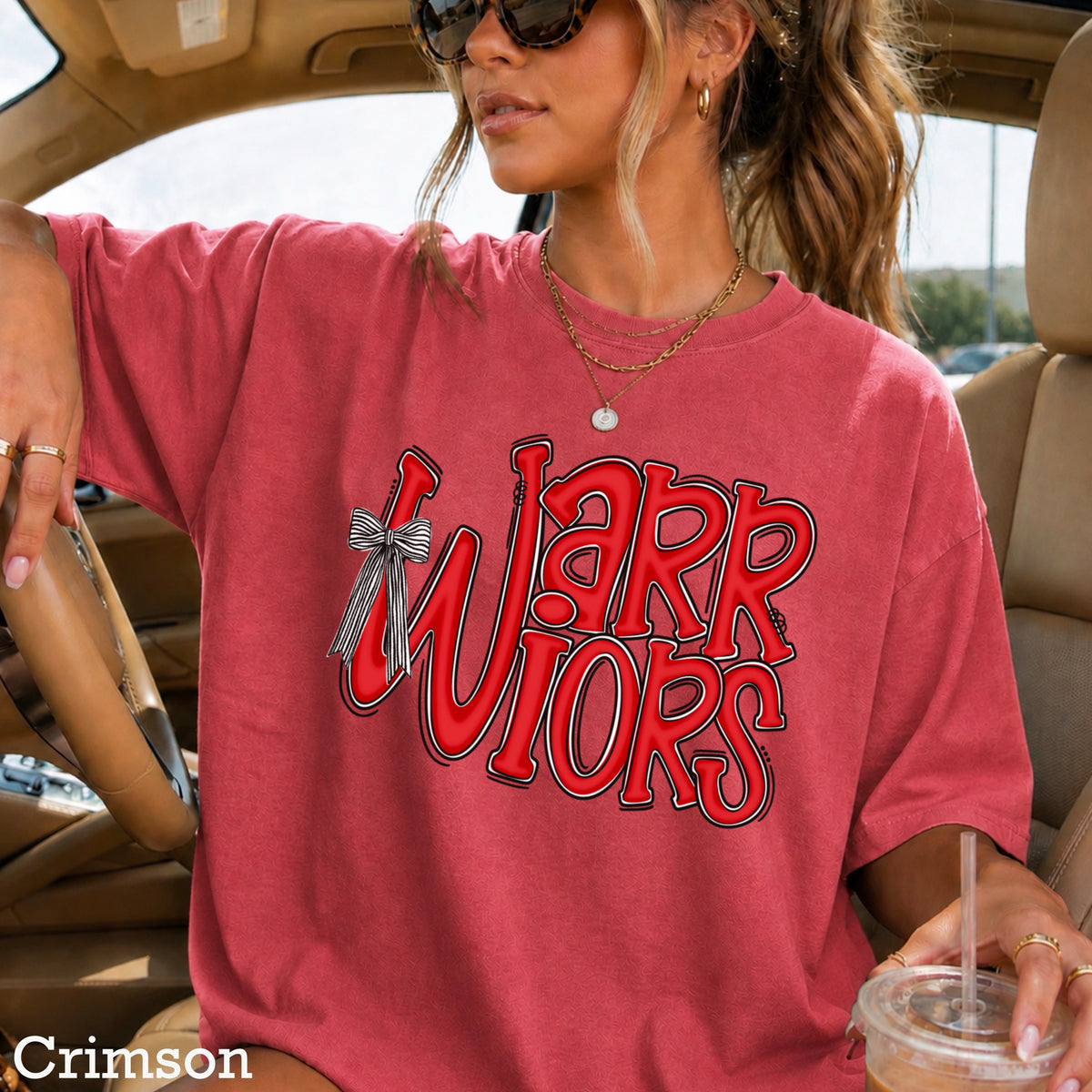 Warriors Comfort Color Graphic Tee
