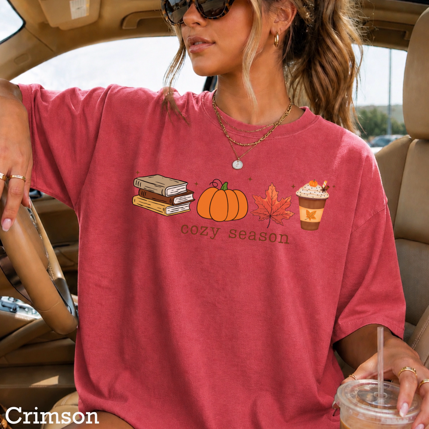 Cozy Season Comfort Color Graphic Tee