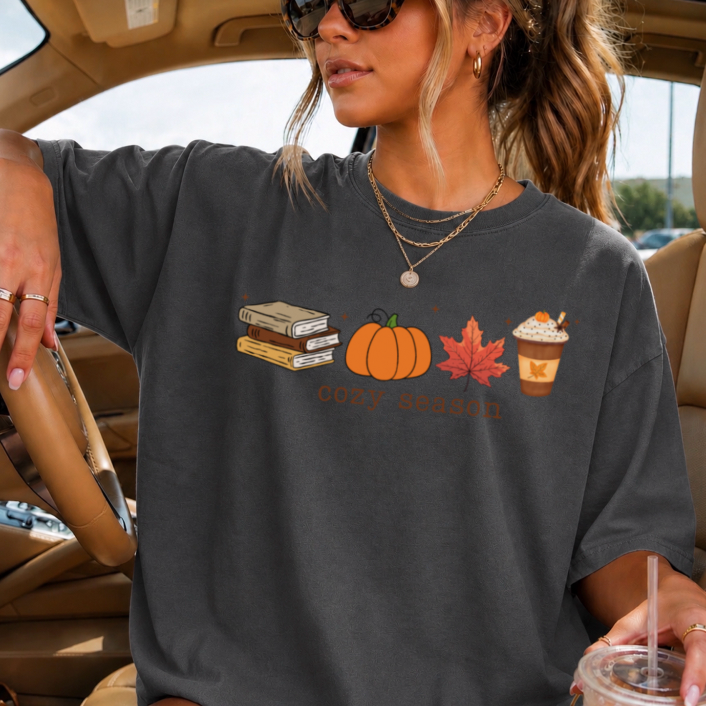 Cozy Season Comfort Color Graphic Tee