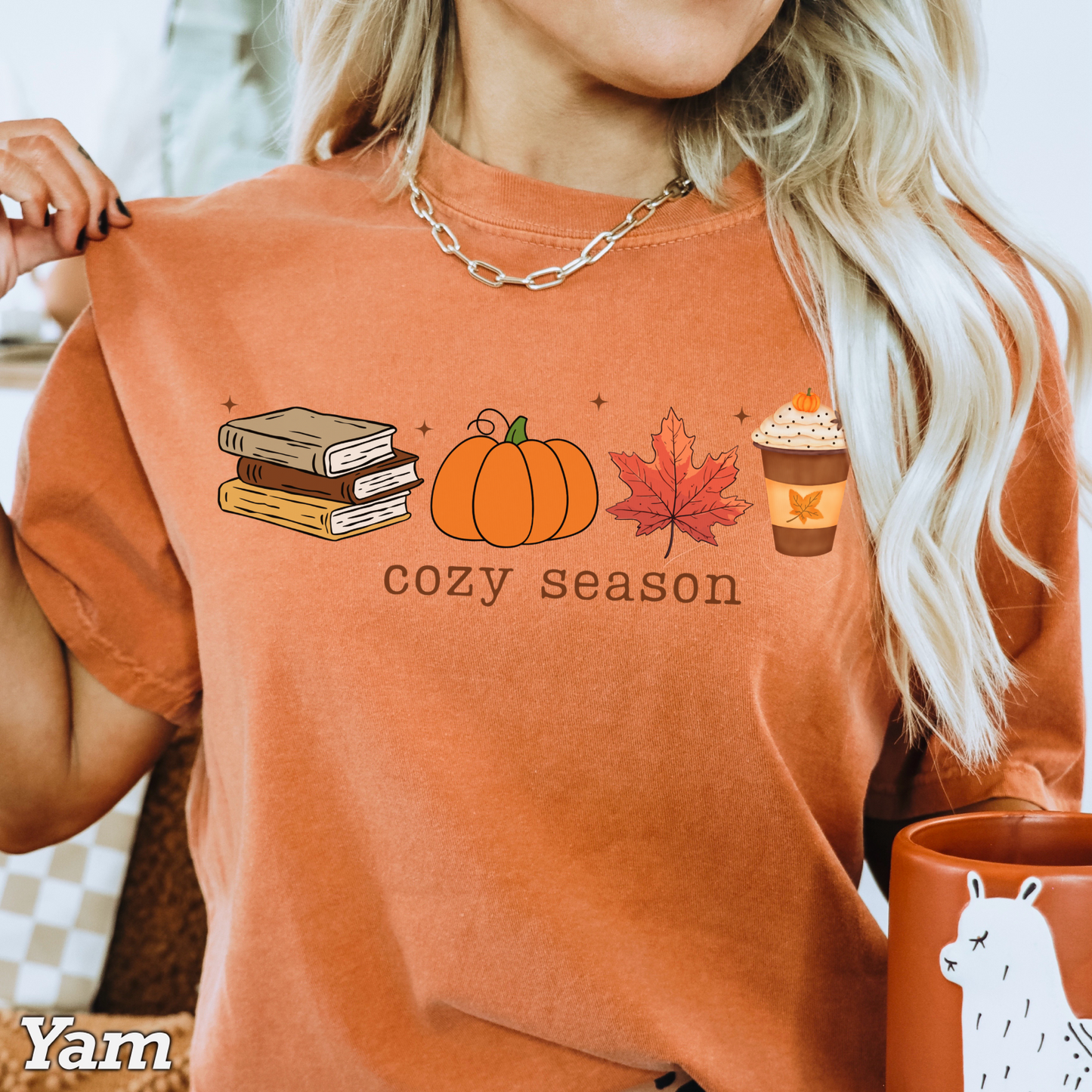 Cozy Season Comfort Color Graphic Tee