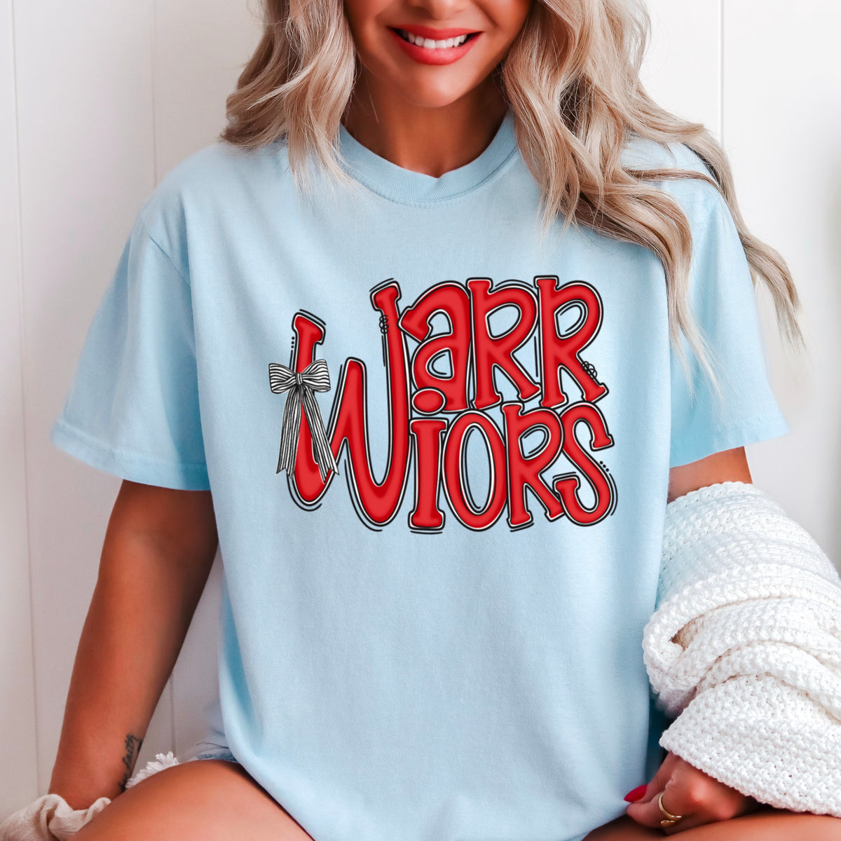 Warriors Comfort Color Graphic Tee