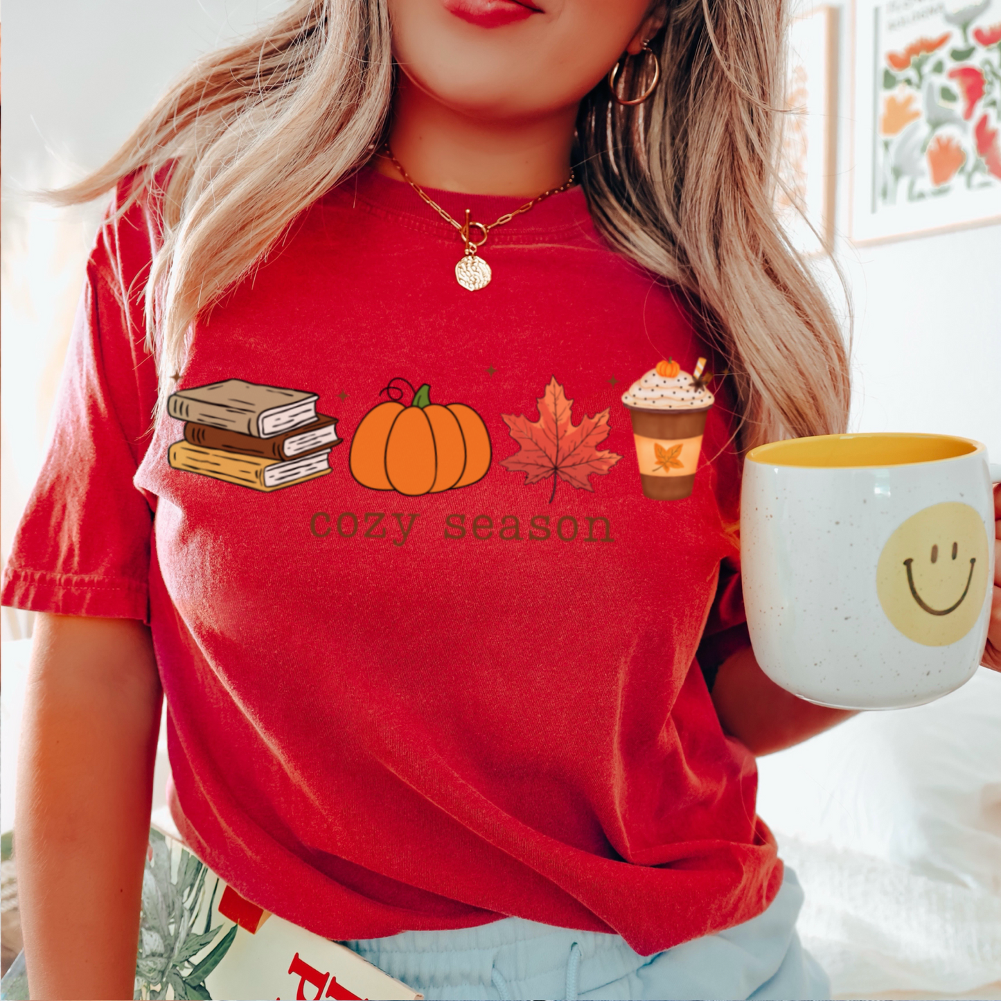 Cozy Season Comfort Color Graphic Tee