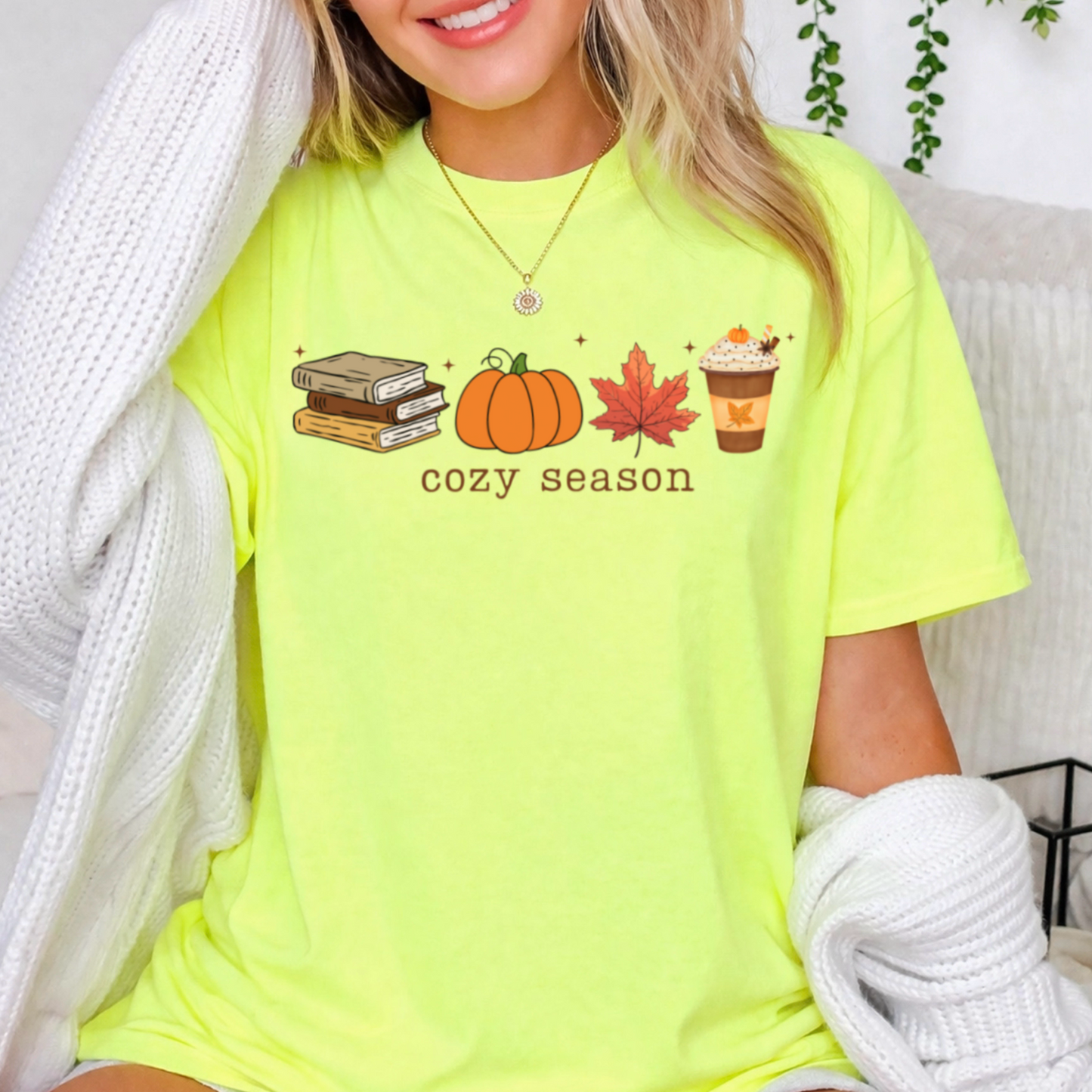 Cozy Season Comfort Color Graphic Tee