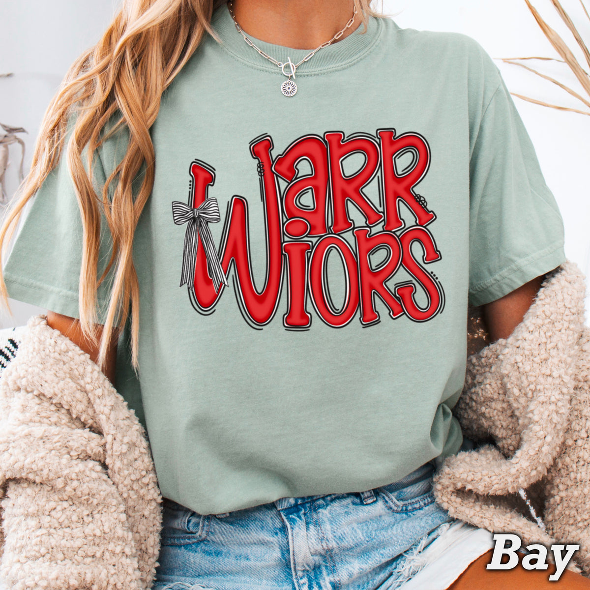 Warriors Comfort Color Graphic Tee