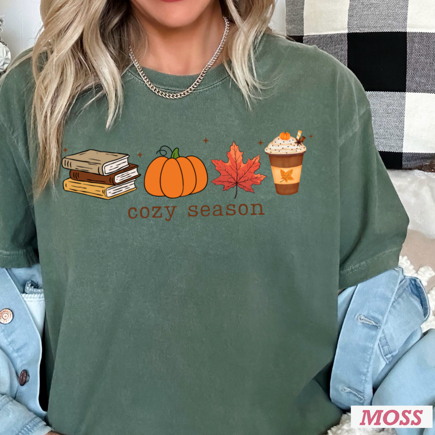 Cozy Season Comfort Color Graphic Tee