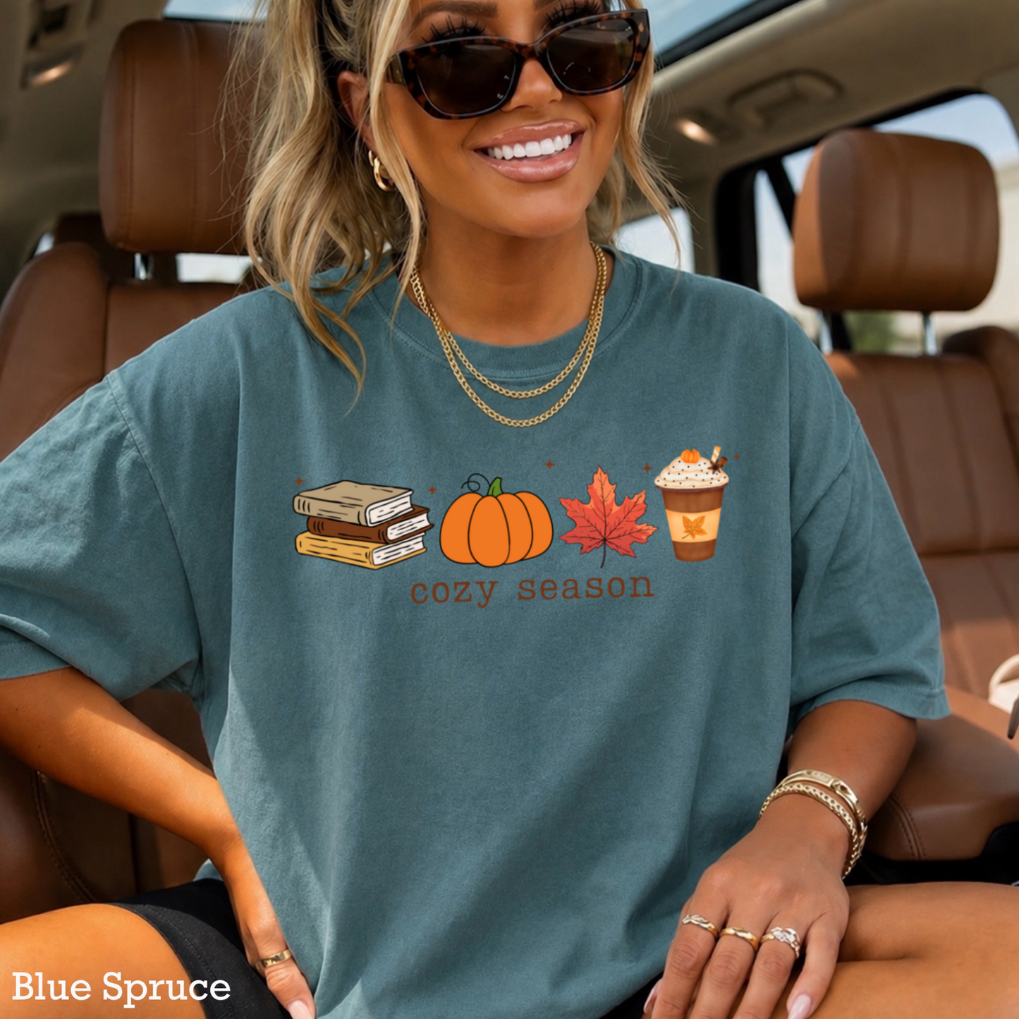 Cozy Season Comfort Color Graphic Tee