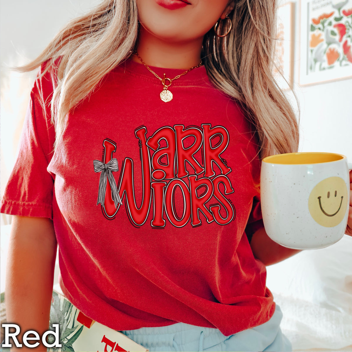 Warriors Comfort Color Graphic Tee
