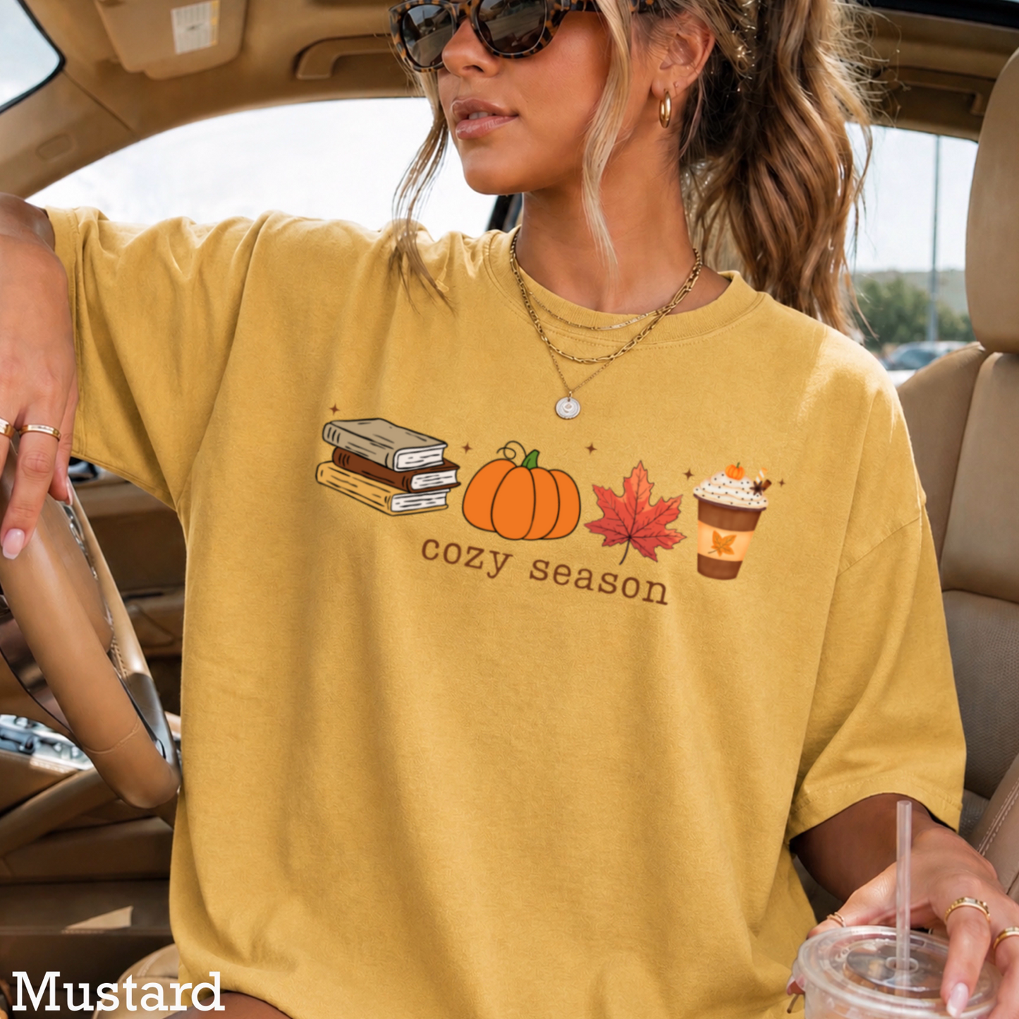 Cozy Season Comfort Color Graphic Tee
