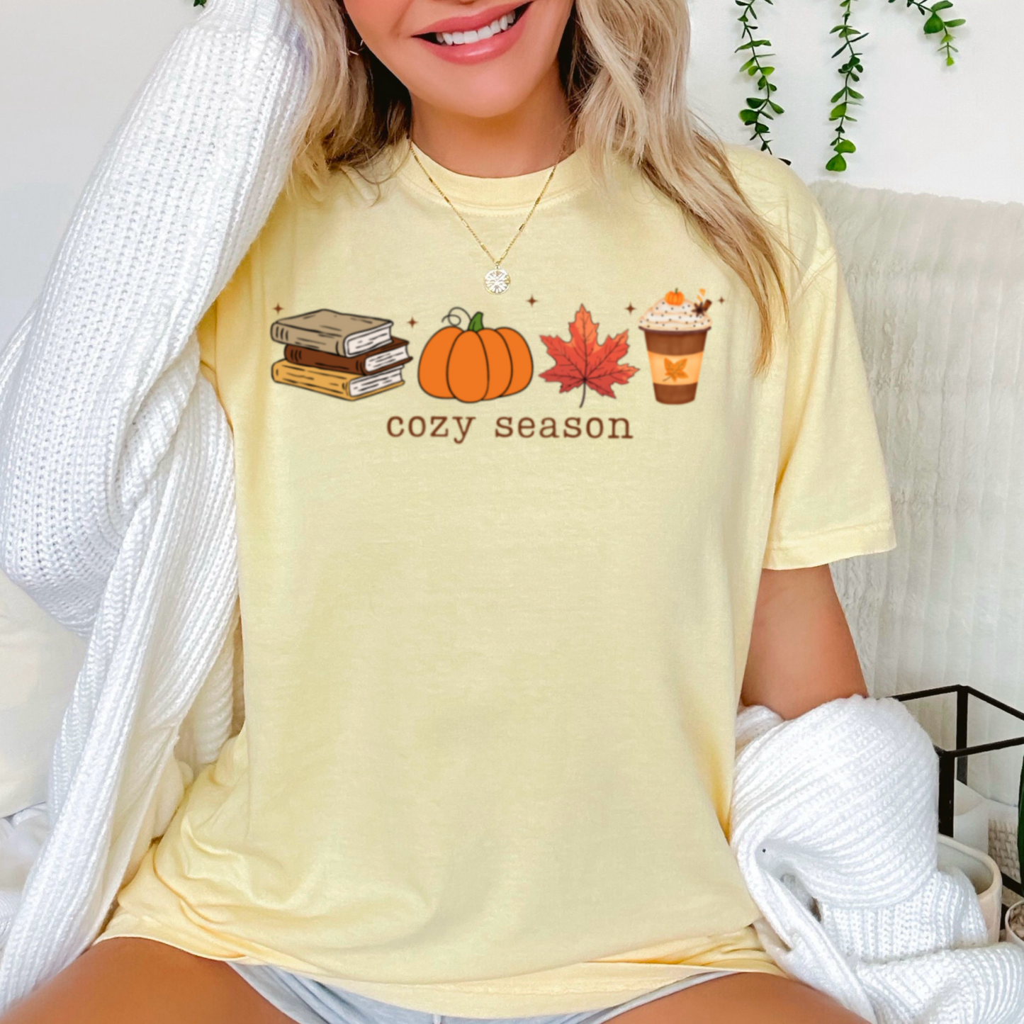 Cozy Season Comfort Color Graphic Tee