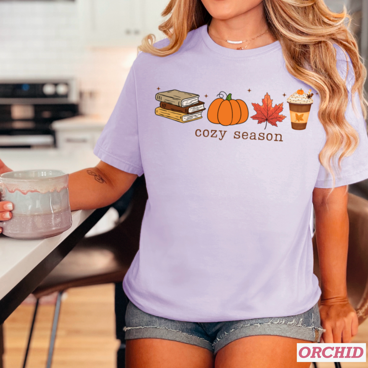 Cozy Season Comfort Color Graphic Tee