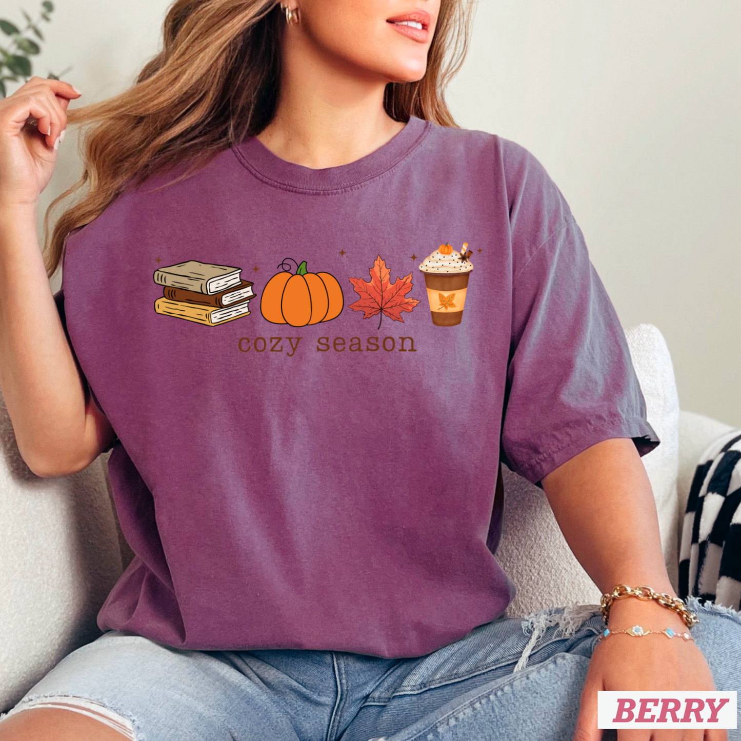Cozy Season Comfort Color Graphic Tee