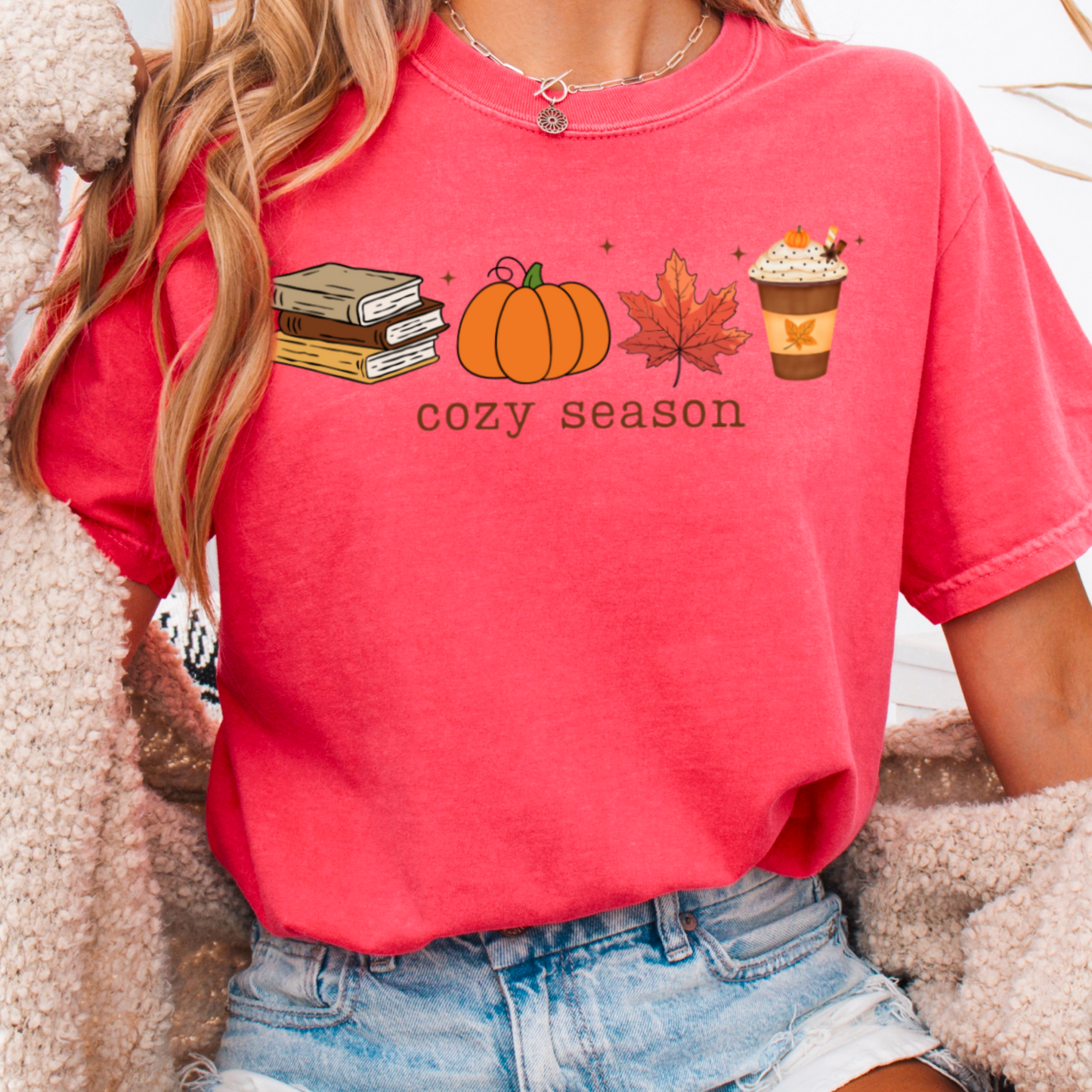 Cozy Season Comfort Color Graphic Tee