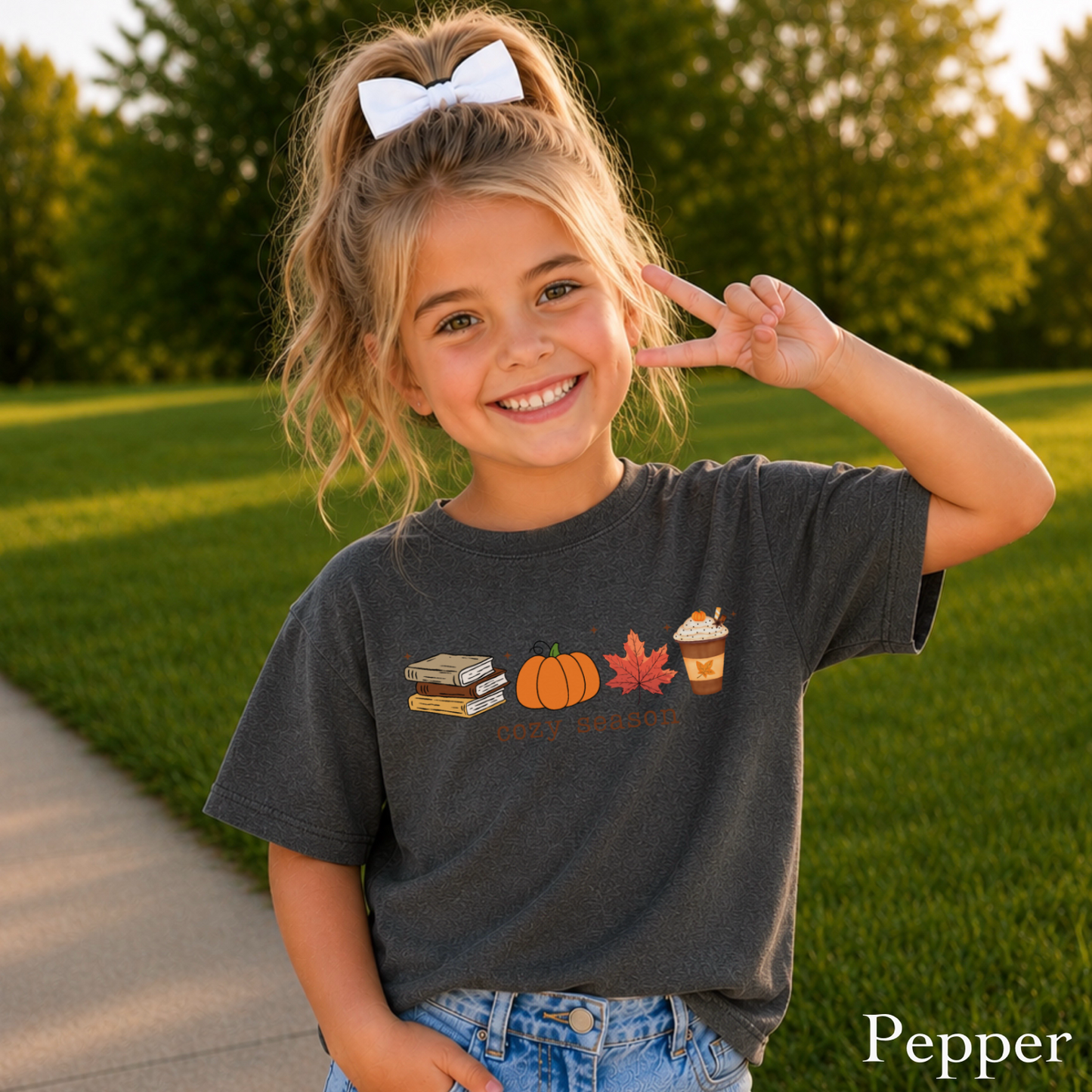 Cozy Season Youth Comfort Color T-Shirt