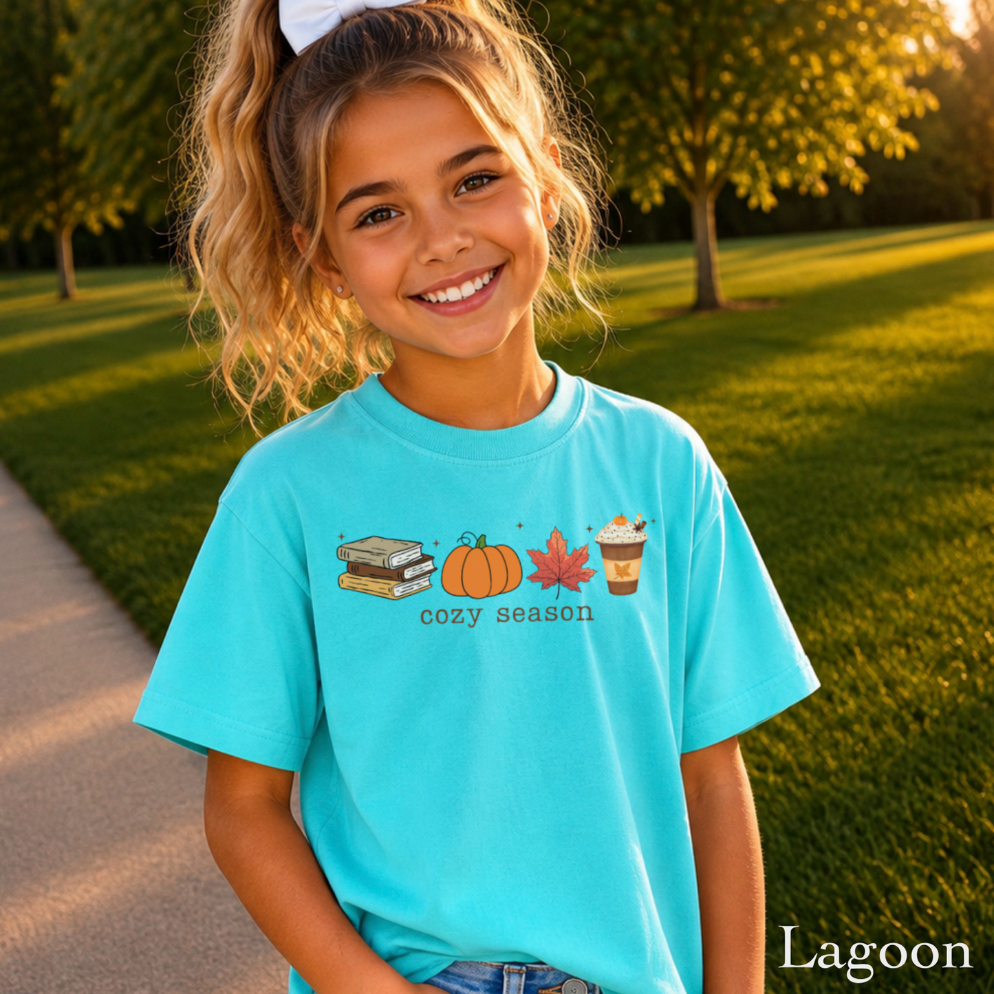 Cozy Season Youth Comfort Color T-Shirt
