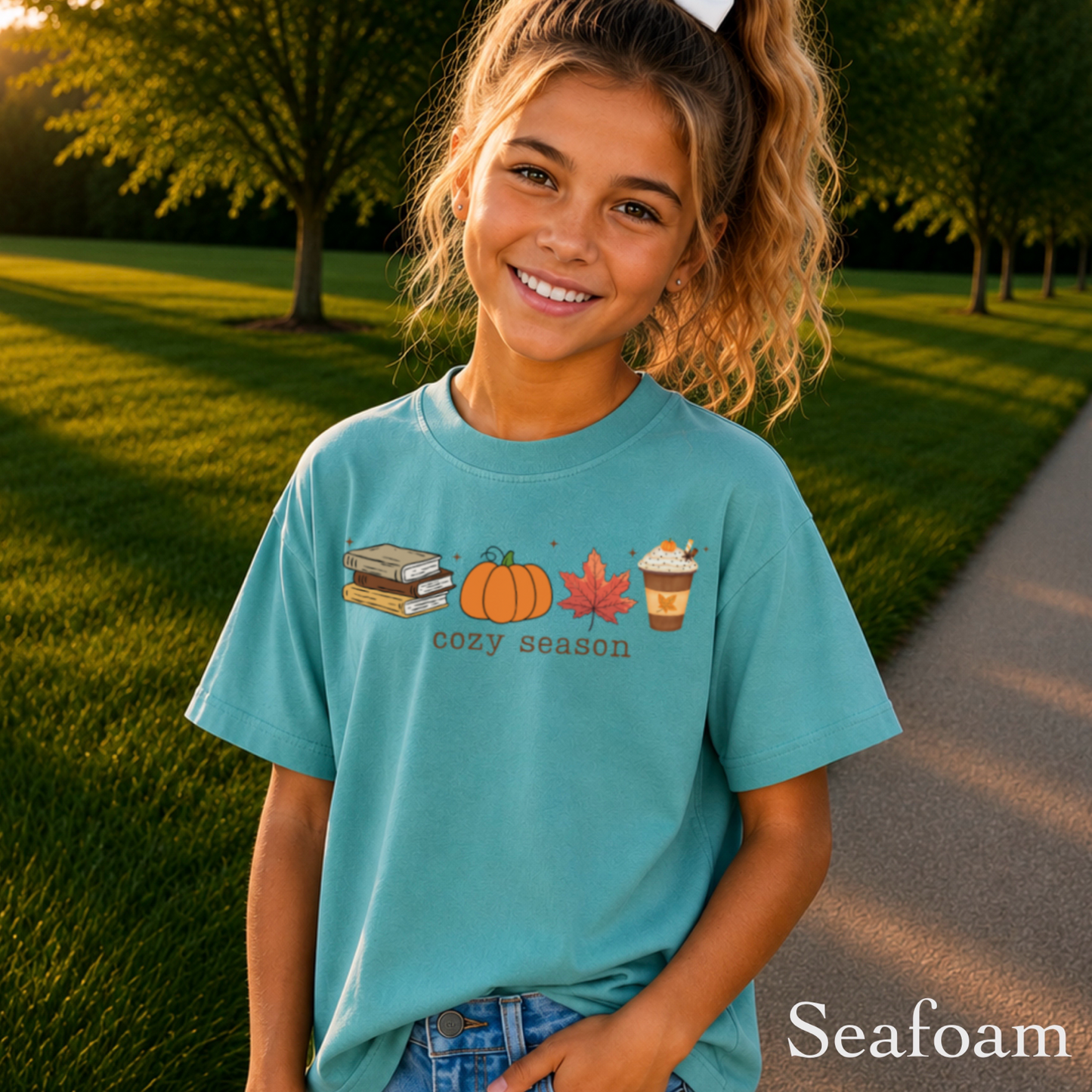 Cozy Season Youth Comfort Color T-Shirt