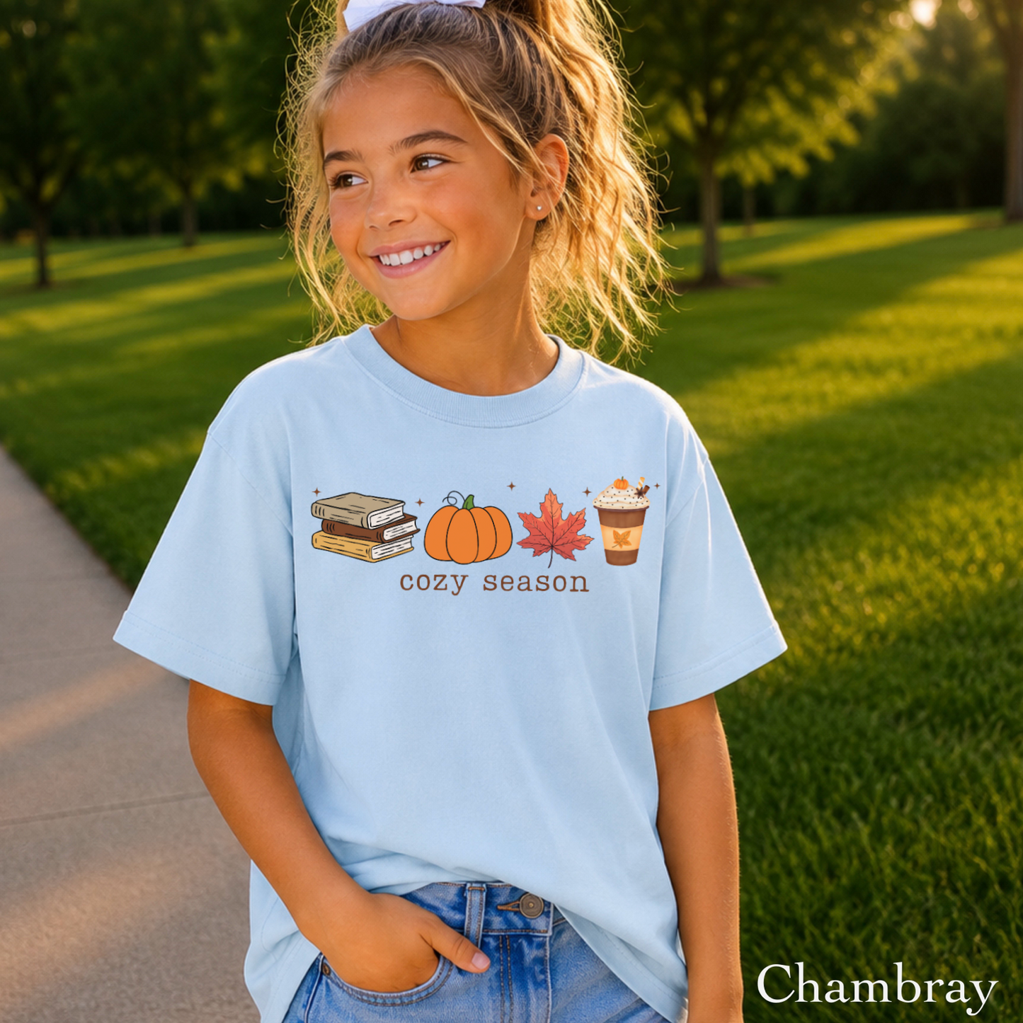 Cozy Season Youth Comfort Color T-Shirt