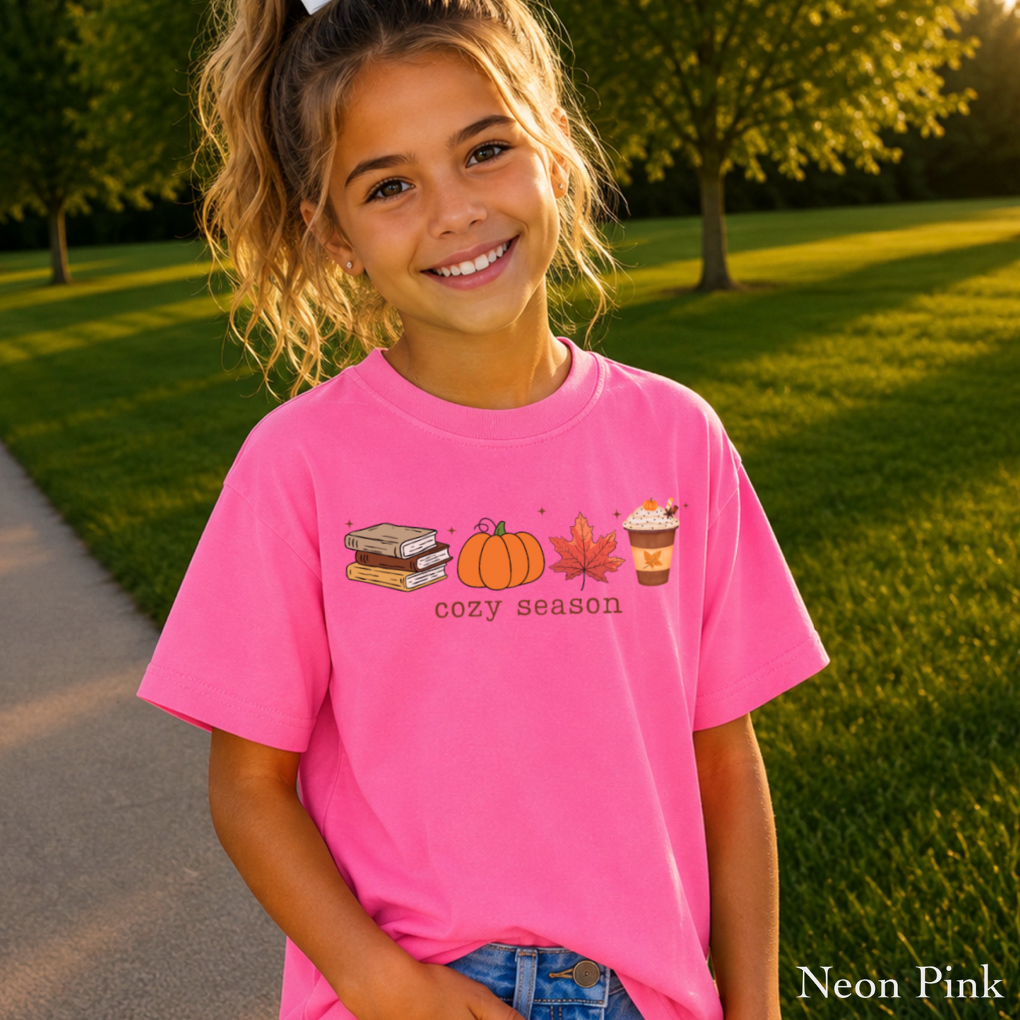 Cozy Season Youth Comfort Color T-Shirt
