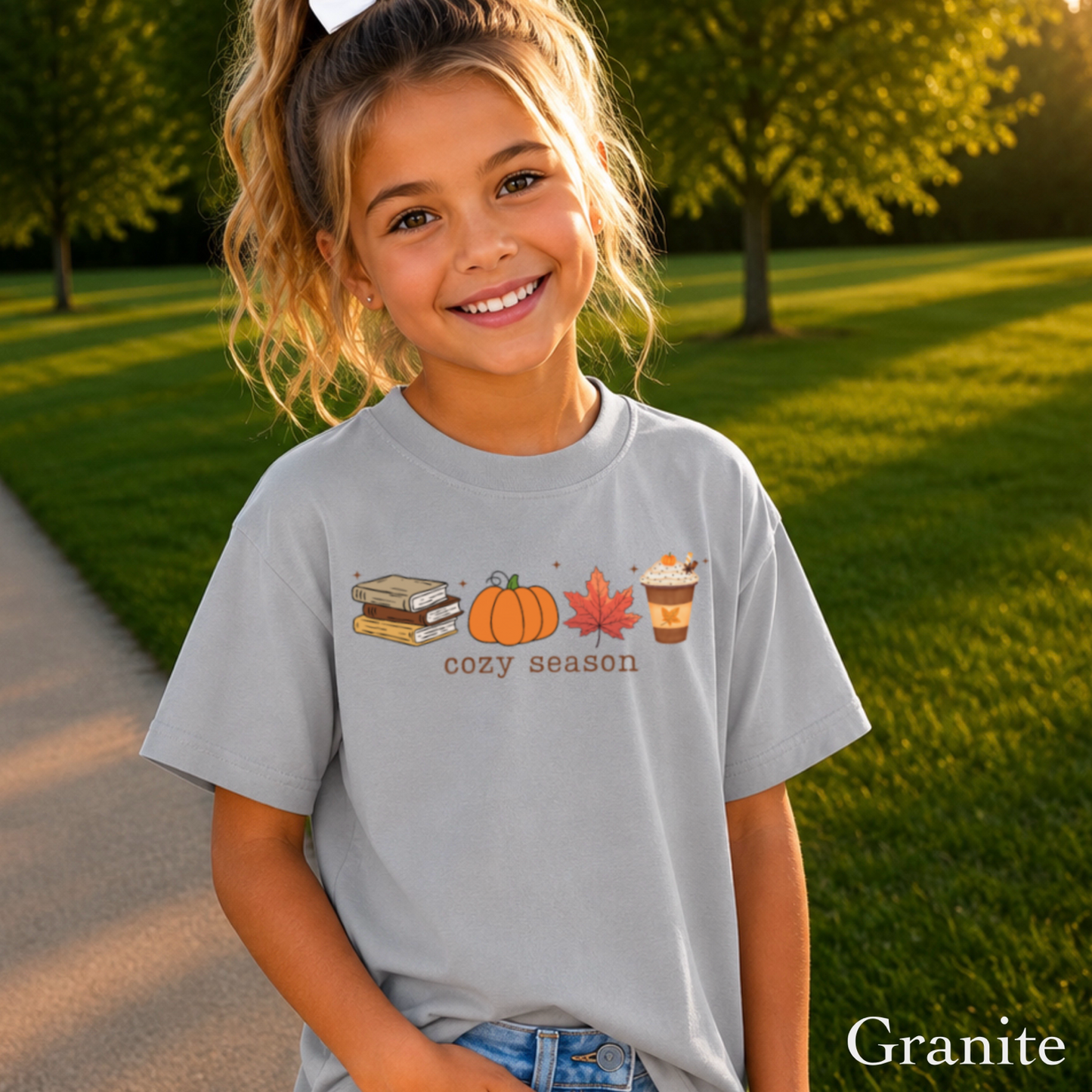 Cozy Season Youth Comfort Color T-Shirt